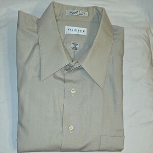 Van Heusen Men's Light Tan Dress Shirt